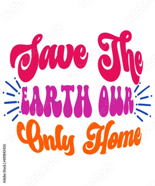 Fototapeta Earth Day Retro Svg Bundle, Earth Day Png Bundle, Environment svg bundle, Earth Day, Earth Day Png