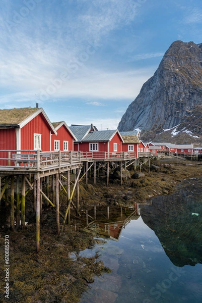 Fototapeta Lofoten in Norwegen