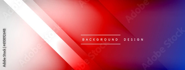 Obraz Abstract vector background. Shadow lines and lights with round elements and circles composition. Vector Illustration For Wallpaper, Banner, Background, Card, Book Illustration, landing page