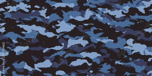 Fototapeta Camouflage background. Seamless pattern.Vector. 迷彩パターン テクスチャ 背景素材
