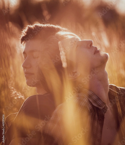 Obraz Kochająca para gejów