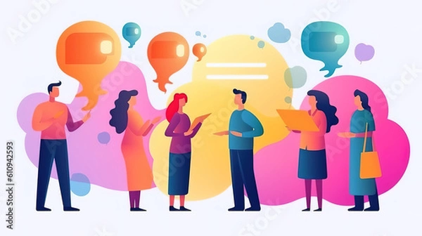 Fototapeta change and improve user's mindset and comments in using service to get better advice. Generative Ai