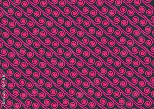 Fototapeta seamless pattern with circles