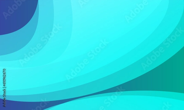 Obraz abstract gradient blue background