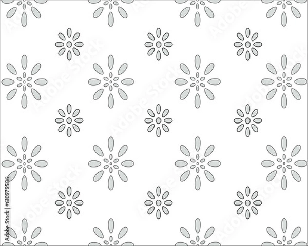 Fototapeta anglaise, decorative flower floral lace embroidery design vector Set of seamless lattice borders. white lace ribbons cotton eyelet lace	