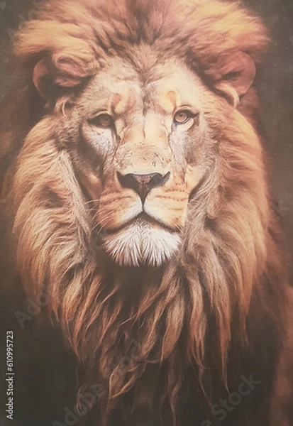 Obraz Portrait of a Lion