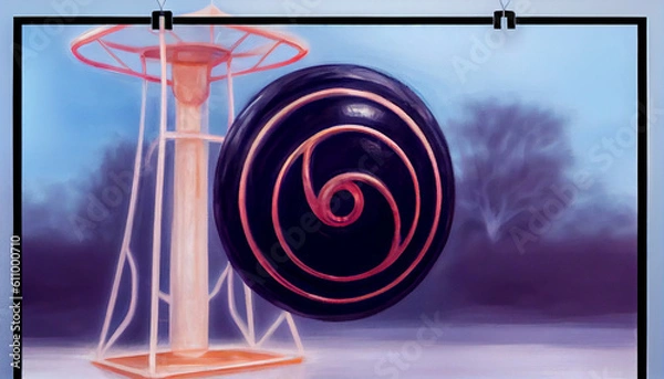 Fototapeta Generative AI new year 2009