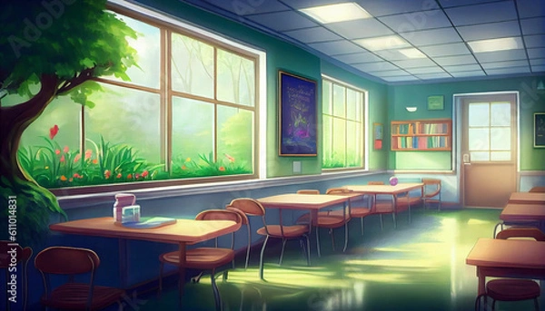 Obraz Generative AI room