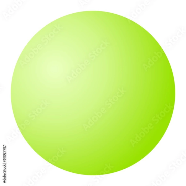 Obraz Gradient Sphere Shape