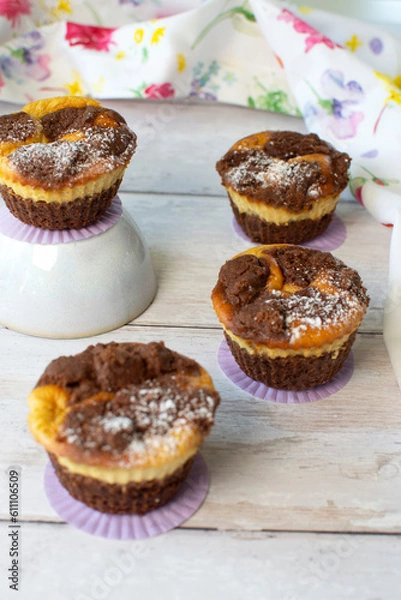 Obraz marble muffin