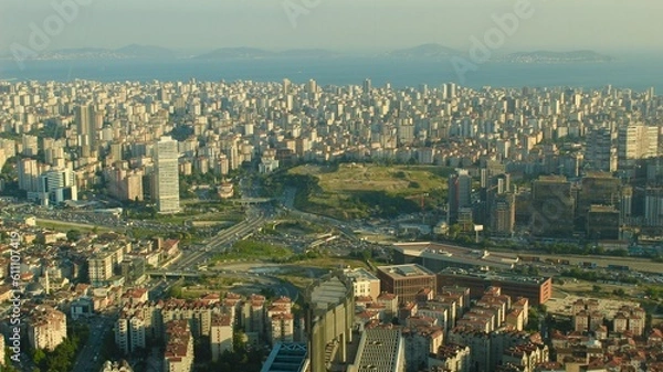 Fototapeta landscape with trees