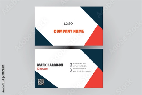 Obraz business card design template