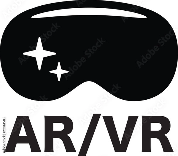 Obraz AR/VR virtual vision icon