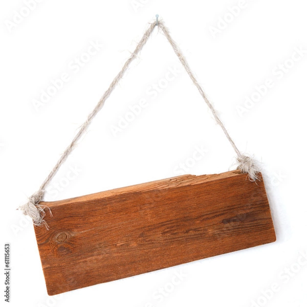 Obraz wooden board