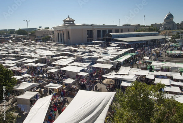 Obraz Chorsu market, Tachkent