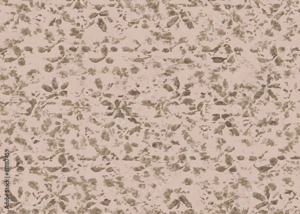 Fototapeta abstract flower and plant background, seamless wallpaper background, created with generative ai technology