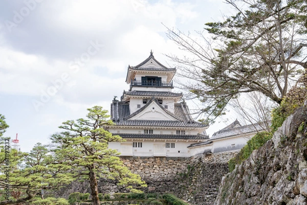 Fototapeta 城 高知城 高知県 本丸御殿
