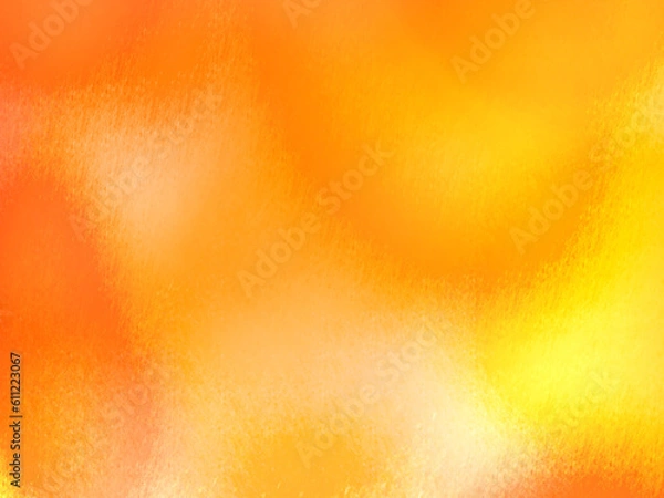 Fototapeta オレンジ色を基調としたグラデーションの滲み背景