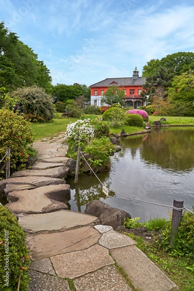 Obraz 小石川植物園,日本庭園