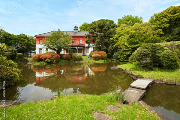 Obraz 小石川植物園,日本庭園