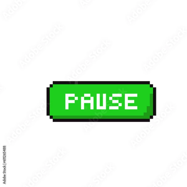 Fototapeta Pause button 