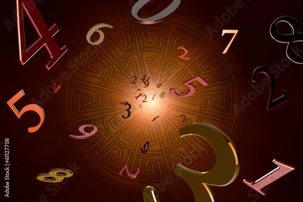 Obraz Нумерология (магические знания) .