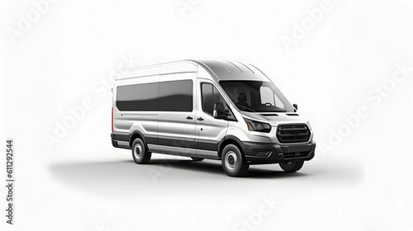 Obraz truck isolated on white background