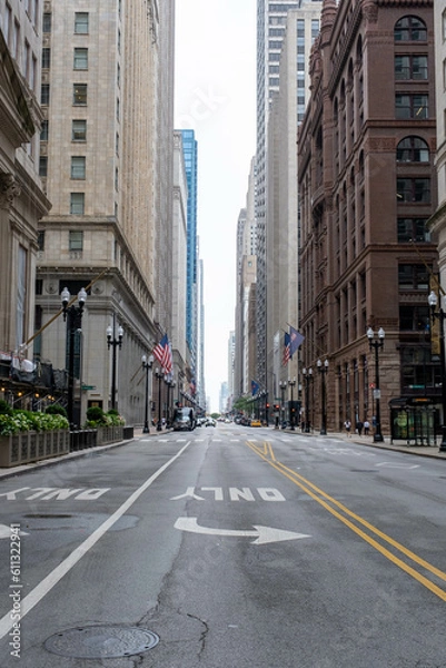 Fototapeta chicago streets