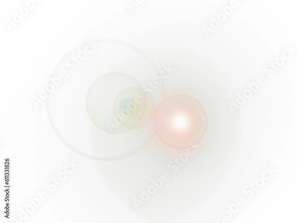 Fototapeta Star explodes on transparent background