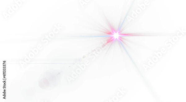 Fototapeta  transparent sunlight special lens flare light effect