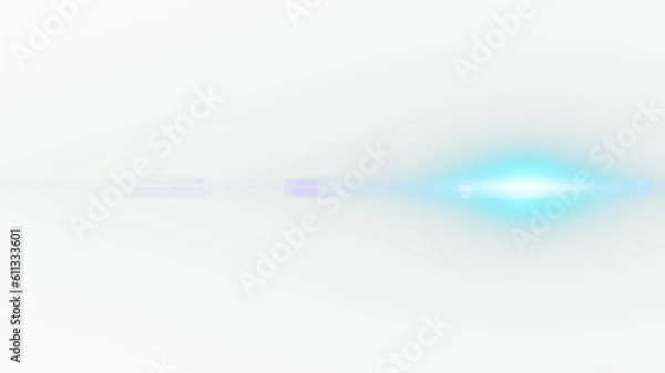 Fototapeta  Sun flash with rays and spotligh