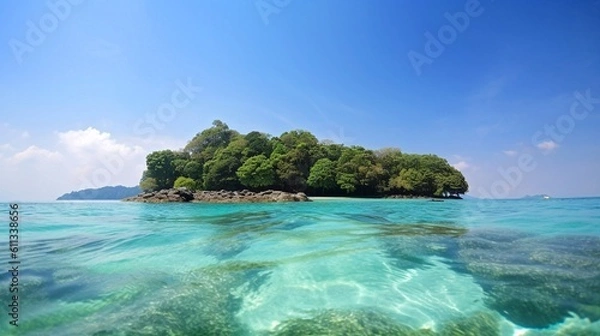 Fototapeta andaman and nicobar islands generative ai
