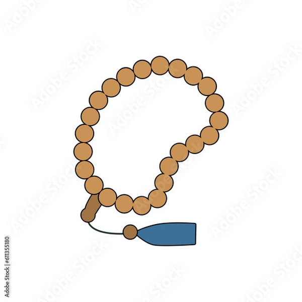 Obraz Islamic Illustration Set