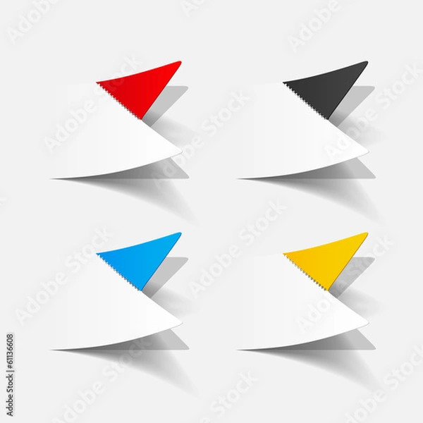 Fototapeta realistic design element