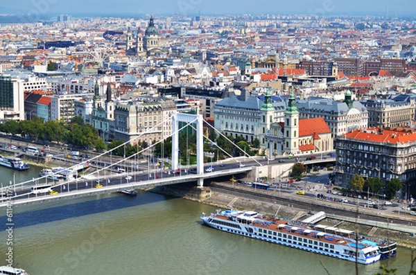 Obraz Lovely panorama of Budapest, Hungary 
