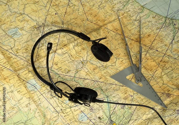 Obraz Aeronautical chart