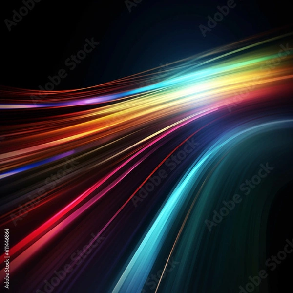 Fototapeta Abstract 3D Render