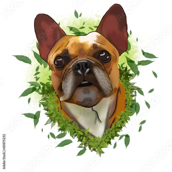 Obraz Charming Chaos: The Quirky World of the French Bulldog