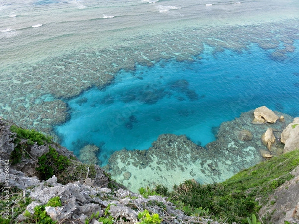 Fototapeta 宮古島　ミヤコブルー