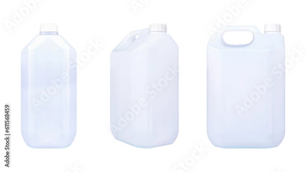 Obraz Collection set white gallon water