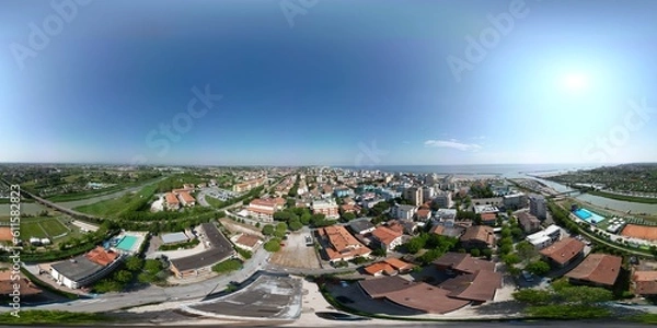 Obraz 360 panorama of Gatteo a Mare ITALY