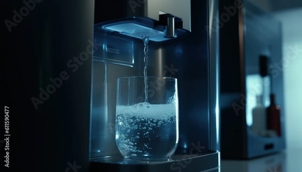 Obraz home water dispenser, Generative AI
