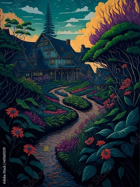 Obraz Generative Art