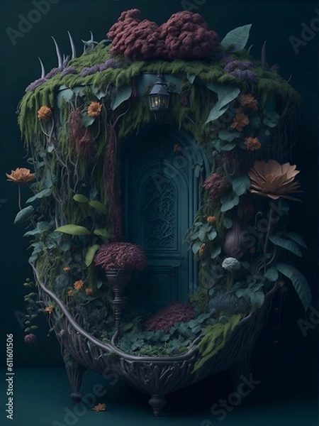 Obraz Backdrop for Photography Generative Art