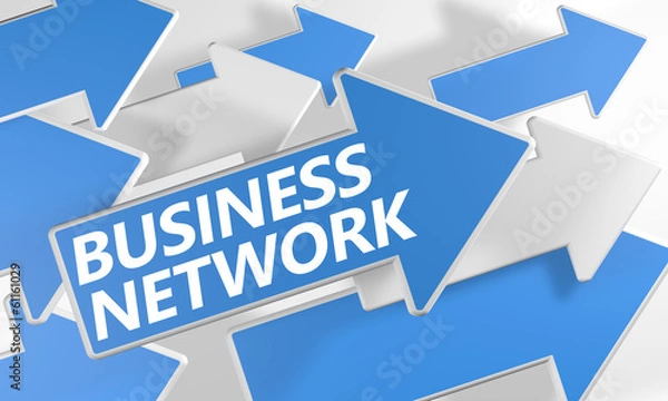 Obraz Business Network