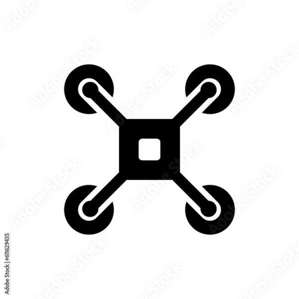 Fototapeta drone icon