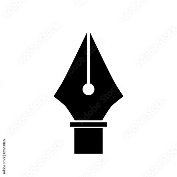 Obraz pen nib icon