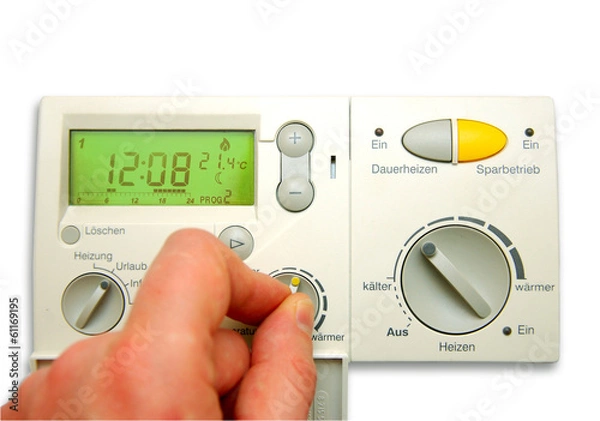 Fototapeta Heating boiler