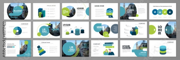 Obraz Presentation templates design