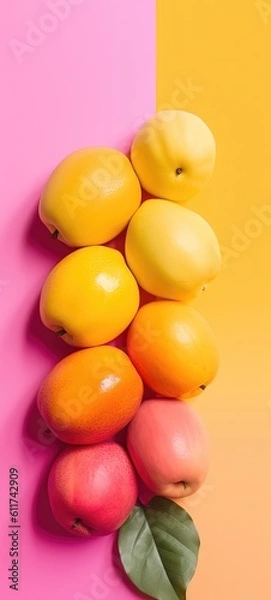 Fototapeta Violet multicolore clair et magenta multicolore clair, dégradés colorés. Idéal comme fond d'écran mobile, arrière-plan.